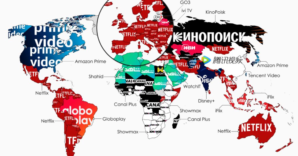 Top 5 Globally-Ranked Streaming Services