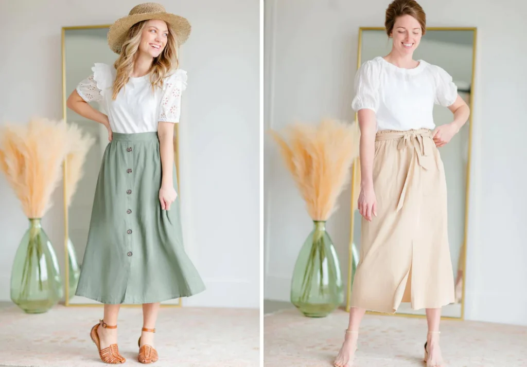 Tops to Wear With Long Modest Skirts That Offer a Great Look