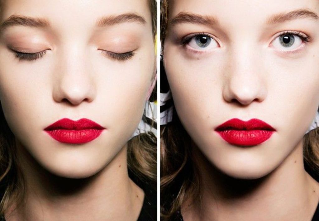 The Timeless Elegance: How Eyeliner and Brick Red Lipstick Revolutionized Makeup