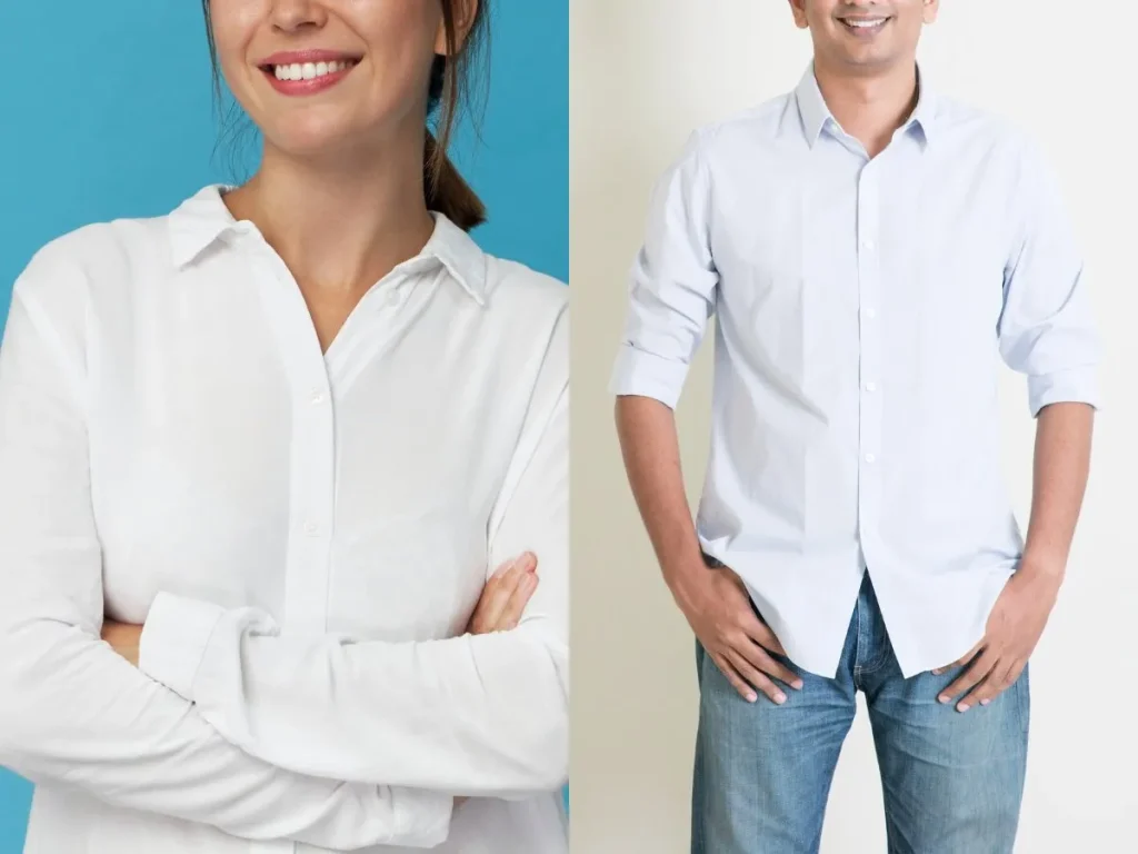 The Difference Between Men’s & Women’s Shirts